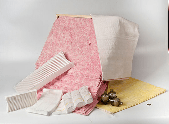 Adhesive for spring blocks