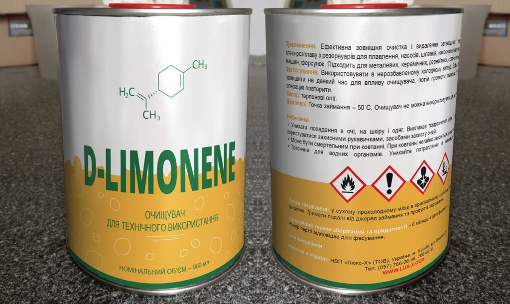 Очищувач D-Limonene для обладнання